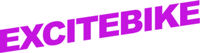 Excitebike logo for NES
